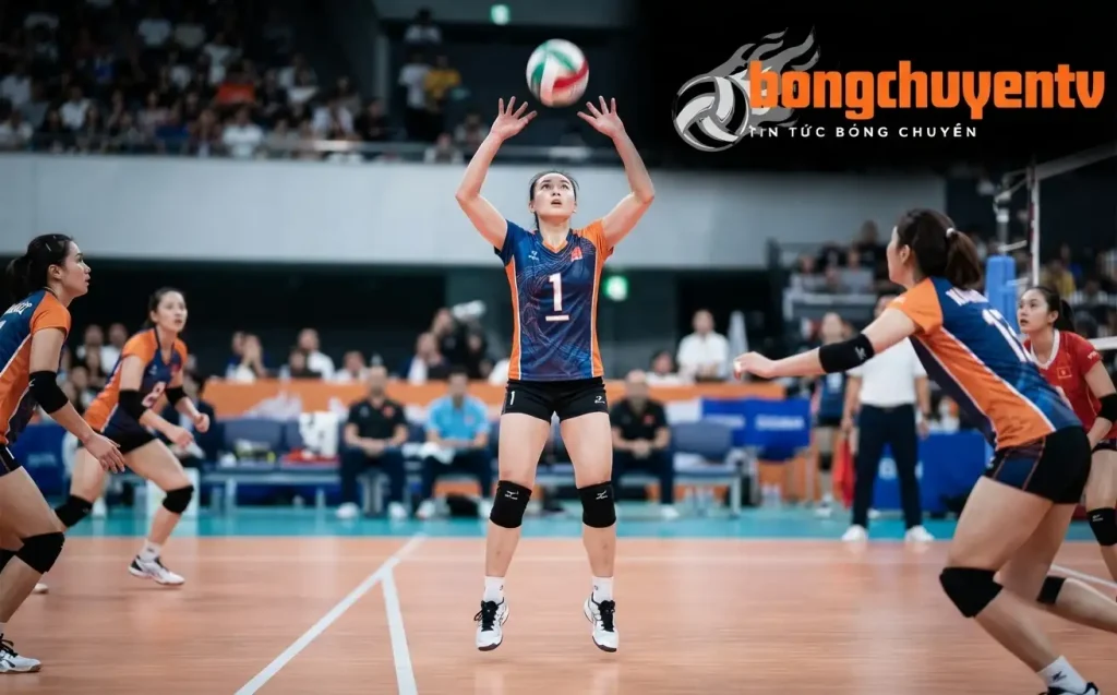 Vị trí chuyền hai kiến thiết lối chơi trên sân bóng chuyền - Bóng Chuyền TV