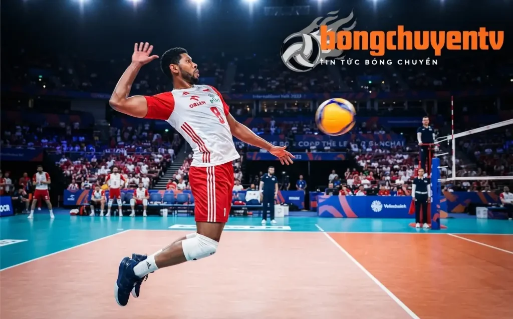 Wilfredo Leon trong màu áo đội tuyển quốc gia Ba Lan