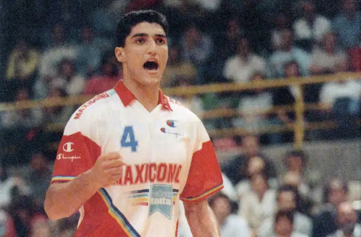 Andrea Giani thi đấu trong màu áo Modena Volley đạt nhiều danh hiệu danh giá