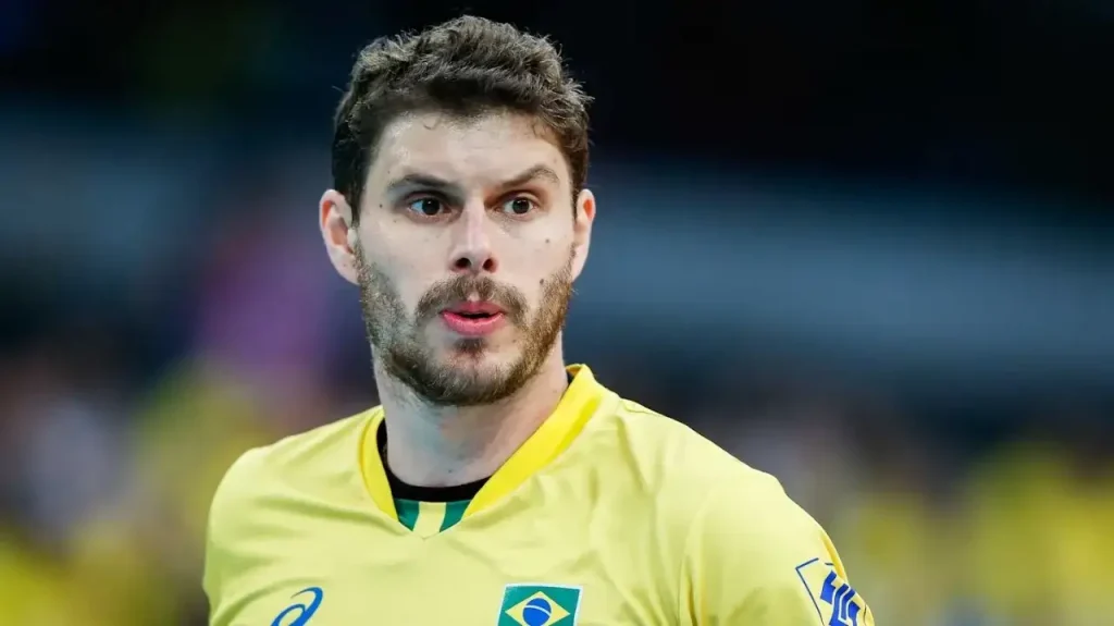 Bruno Rezende thi đấu bùng nổ trong màu áo Volei Renata tại giải VĐQG Brazil