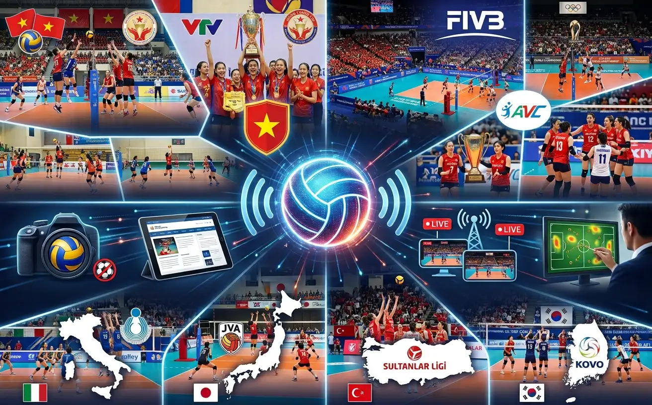 Bóng Chuyền TV cập nhật tin tức mọi giải đấu trong nước và quốc tế