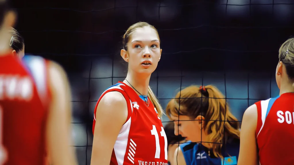 Huyền thoại đối chuyền Ekaterina Gamova của đội tuyển bóng chuyền nữ Nga